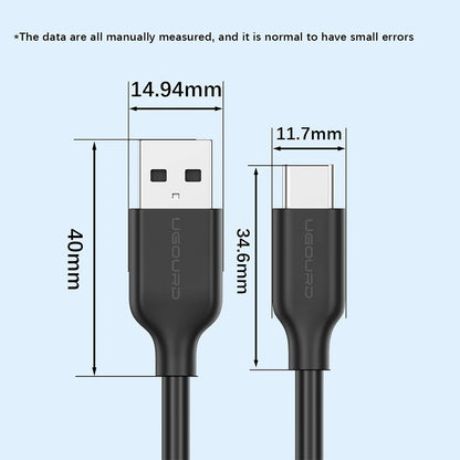 USB3.2 10Gbps Cable USB 3.0/3.1/3.2 OTG Cable USB a to USB Type C Data Transfer SSD Hard Disk Cable 3A 60W QC 3.0